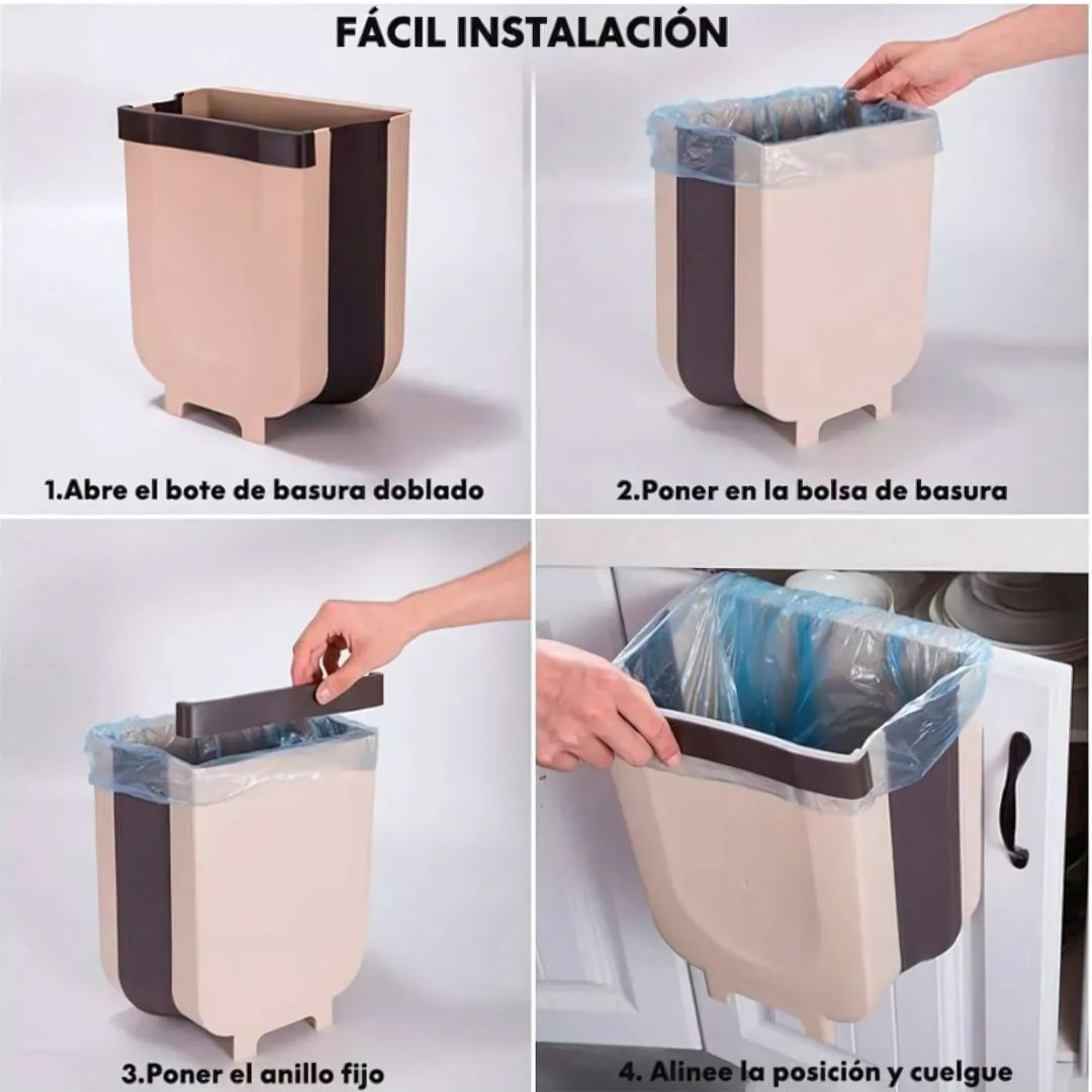 CANECA BASURA PLEGABLE grande